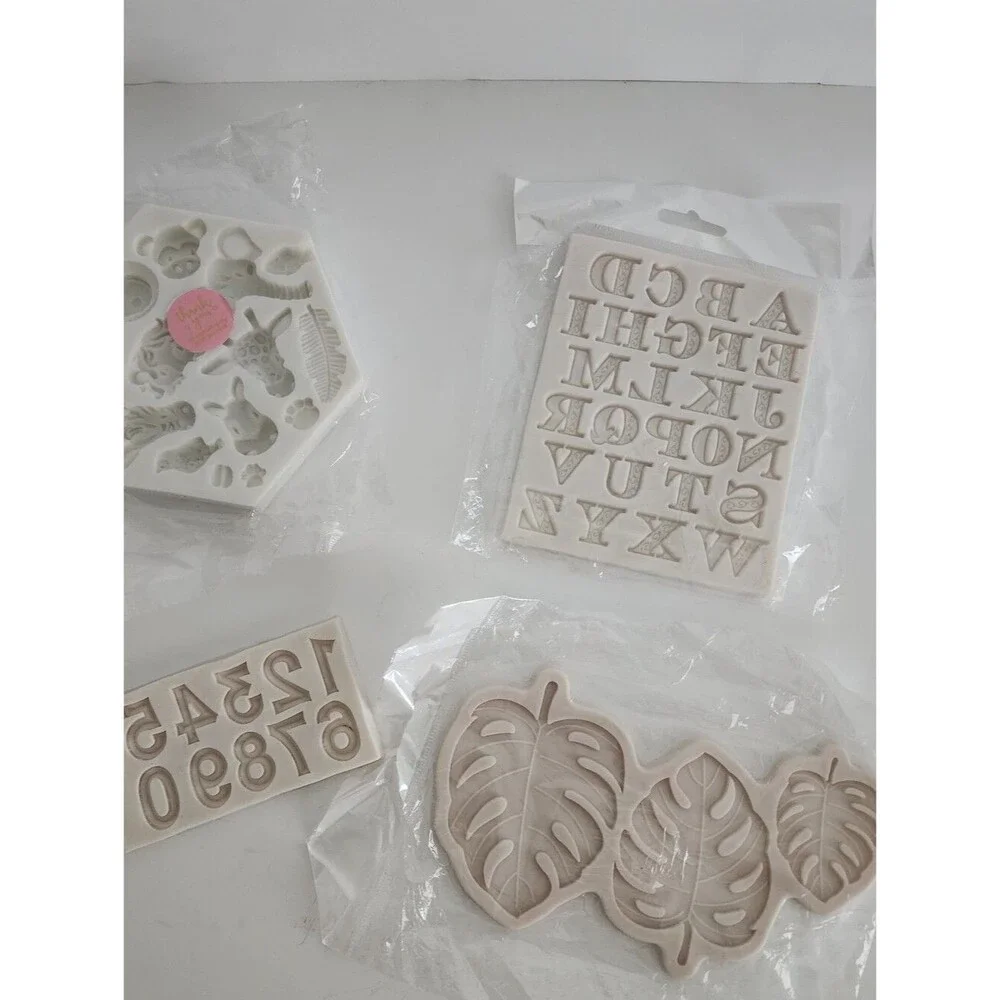 Bundle Silicone Chocolate Fondant Molds